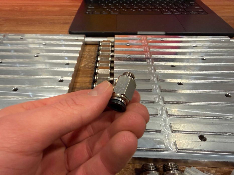 Наявність! Комплект водоблоків для Asic Antminer S21 + Гарантія