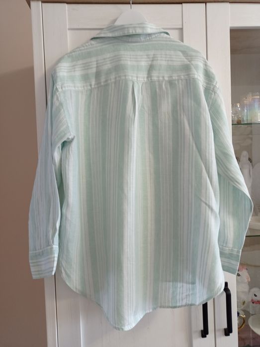Lniana koszula damska oversize H &M