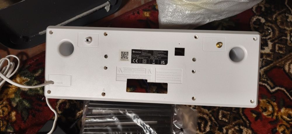 Сетевой стример, плеер, Raspberry pi4+экран 6,5+ЦАП 32/384+БП+micro SD