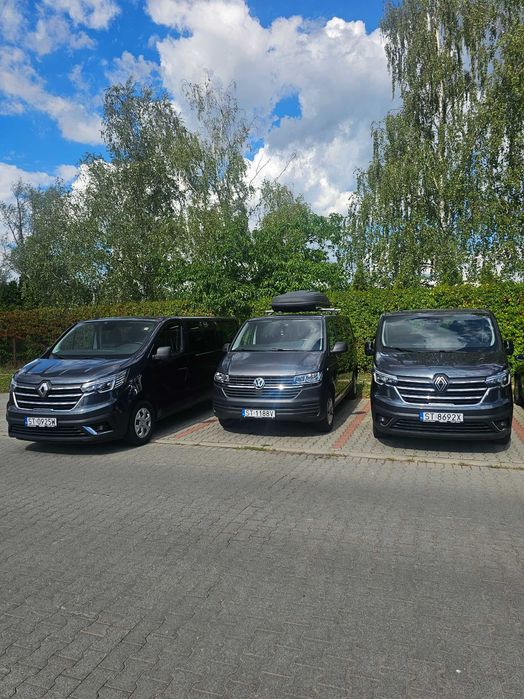 WYNAJEM Busów Busa 9os RENAULT Trafic 2023r Tychy Od 220zł brutto/doba