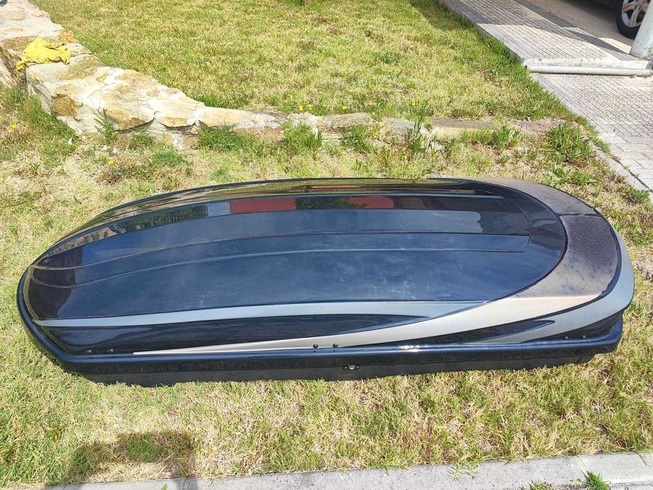 Mala Bagageira Gothic 480 Preta Tricolor