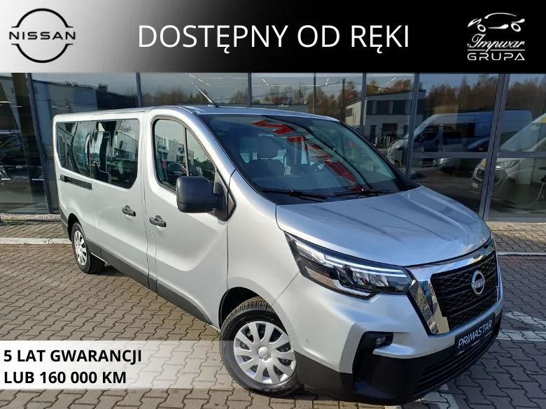 Nissan Primastar Automat / 9 Osobowy / Kamera / Czujniki / Cyfrowe Zegary