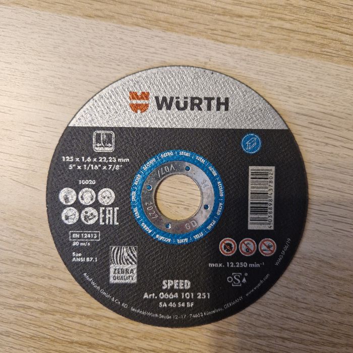 Tarcze wurth nowe
