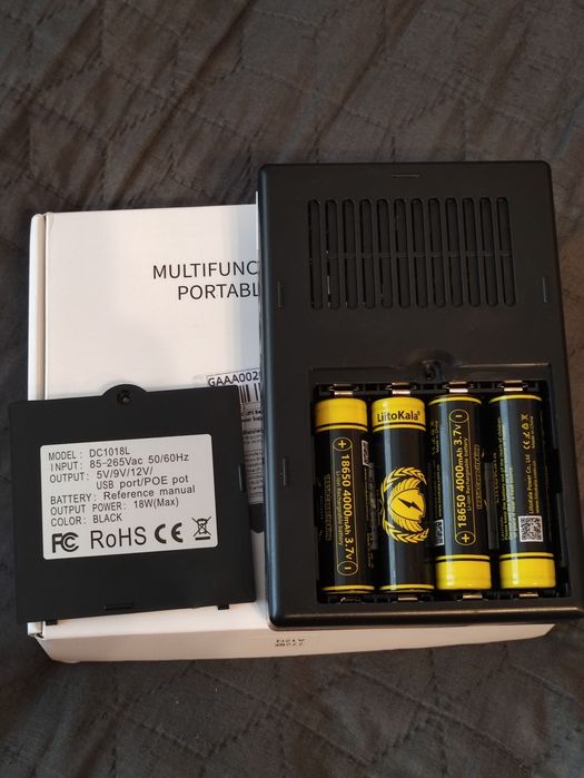 Дбж для роутера 18W + Акумулятори Litokala на (4000*4) 16000ma/г!!!