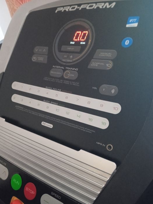 Passadeira de exercício físico