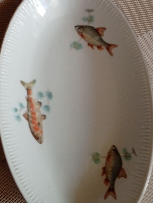 Półmisek owalny Włocławek prl