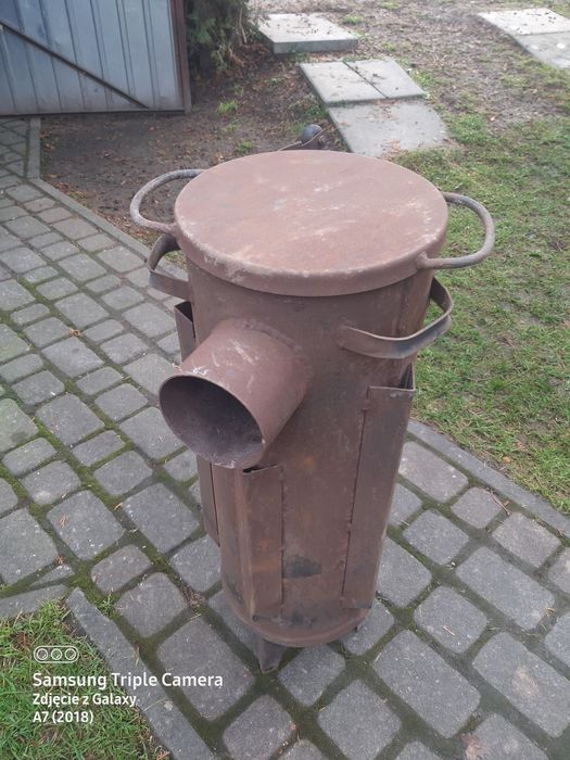 Sprzedam piec okrągły opalany drewnem węglem