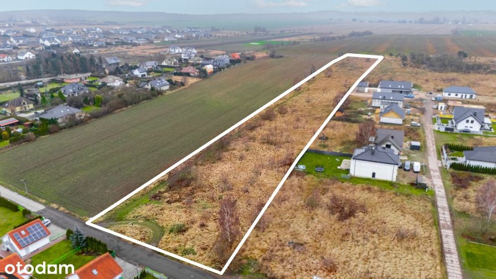 Teren inwestycyjny pod zabudowę jednorodzinną