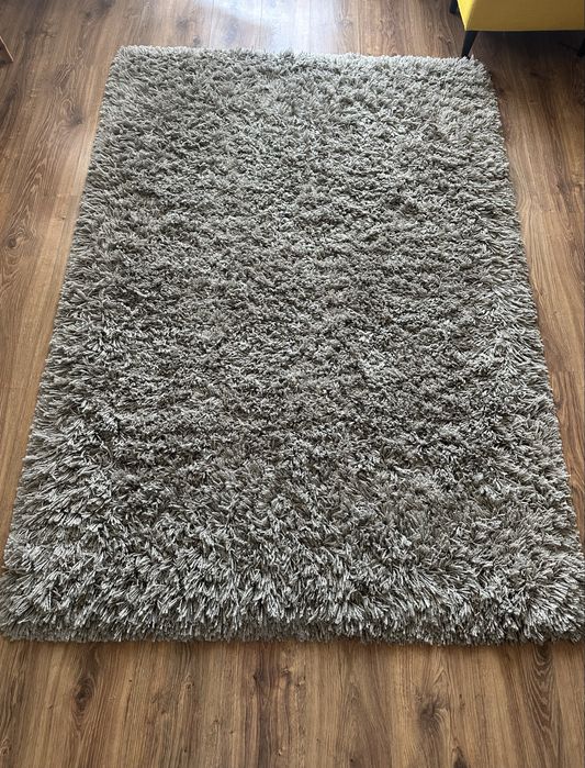 Dywan shaggy szary IKEA 200x140