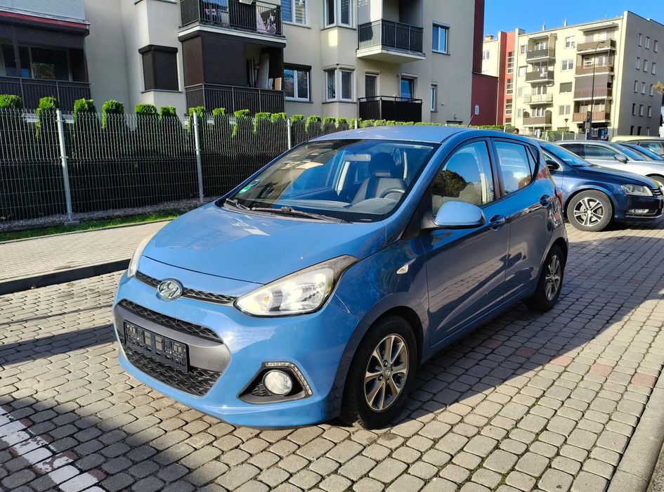 Hyundai i10 1,2 BENZYNA 16V 87KM, Klima, PRZEBIEG TYLKO 72 tyś. km.