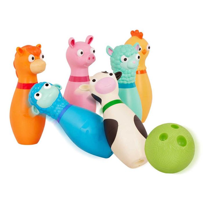 Ігровий набір для боулінгу - Весела ферма Battat