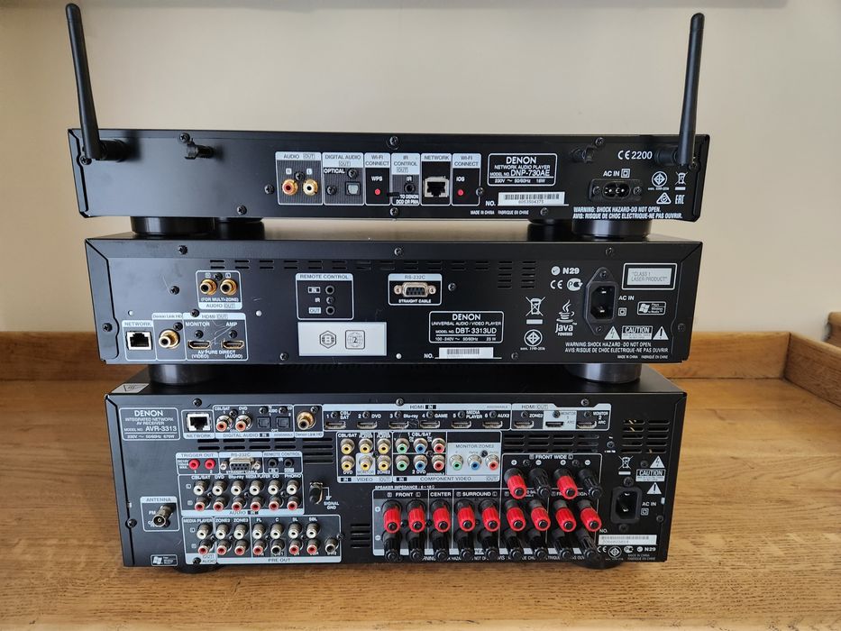 Zestaw Denon AVR-3313 DBT-3313UD DNP-730AE