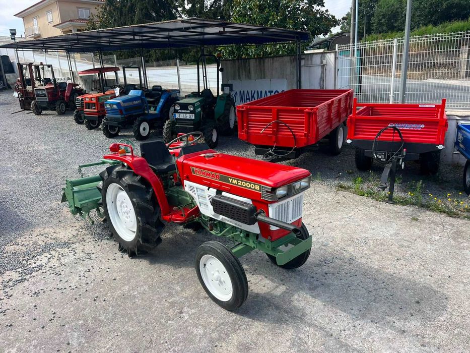 Yanmar YM2000B trator c/fresa