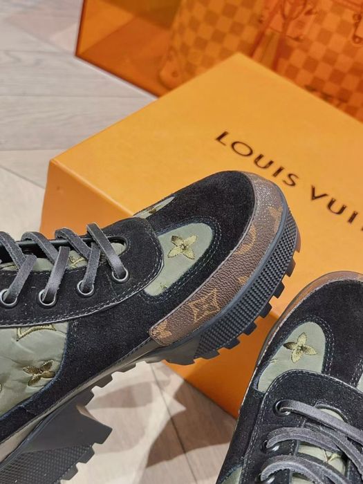 Botki Louis Vuitton Khaki