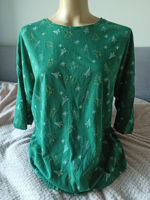 Bluzka damska zielona