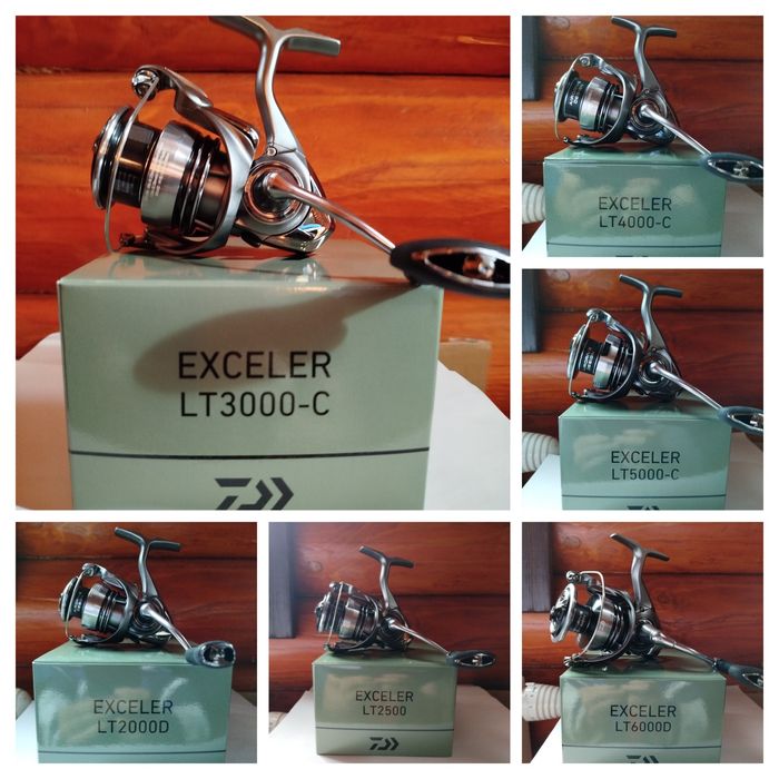Daiwa Exceler 23 LT 1000 2000 2500 3000 4000 5000 6000