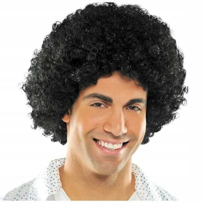 Peruka mega afro czarna karnawał Przebranie