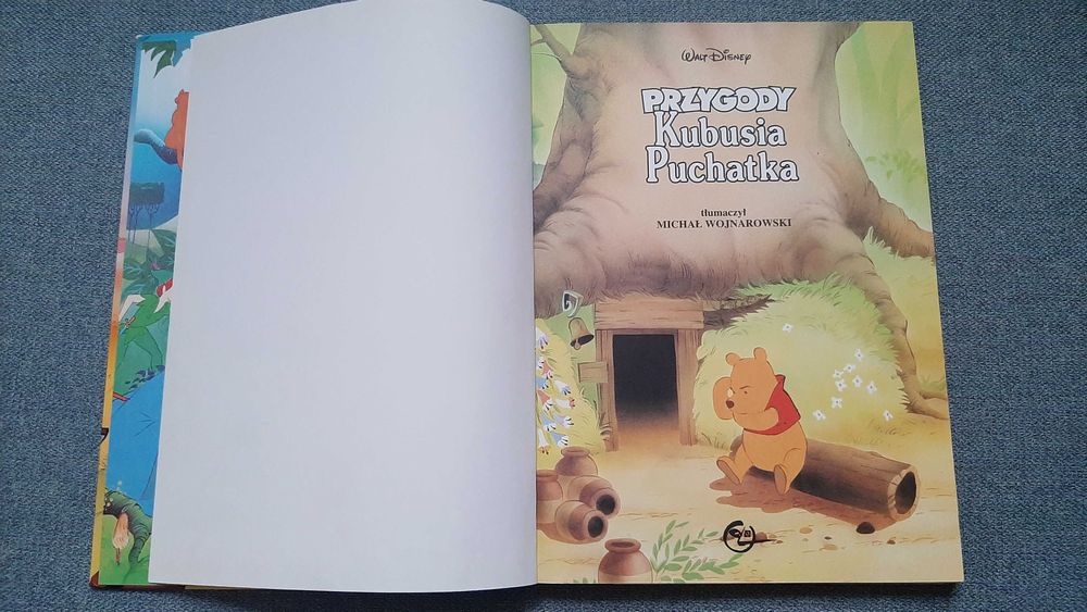 Przygody Kubusia Puchatka Walt Disney Kubuś Puchatek Wyd. Egmont A4