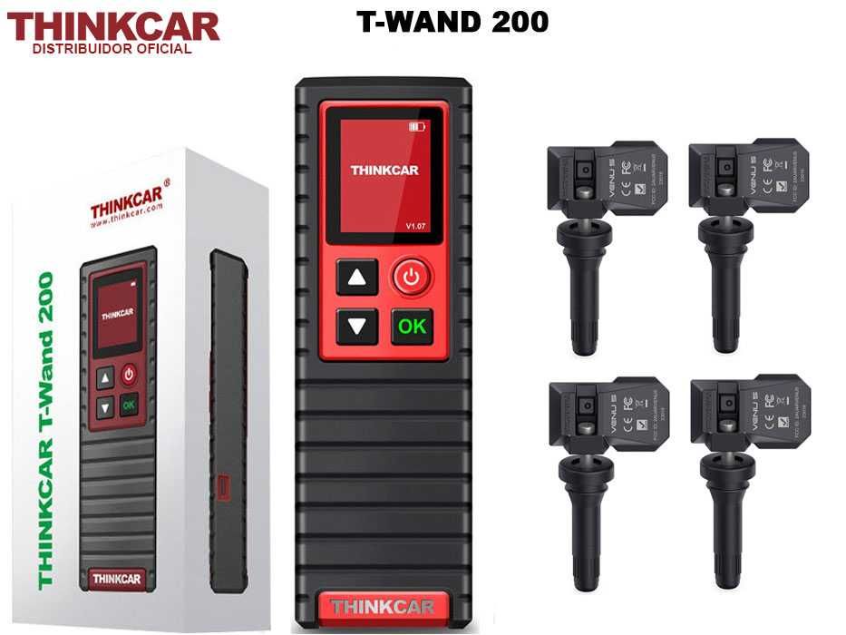 ThinkCar T-Wand 200 Programador Válvulas TPMS + Kit 4 Válvulas (NOVO)