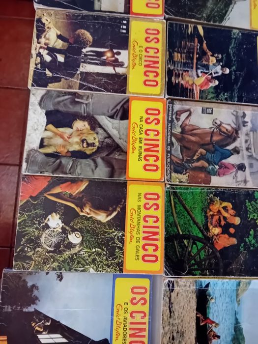 Conjunto de 21 Livros Colecção Os Cinco