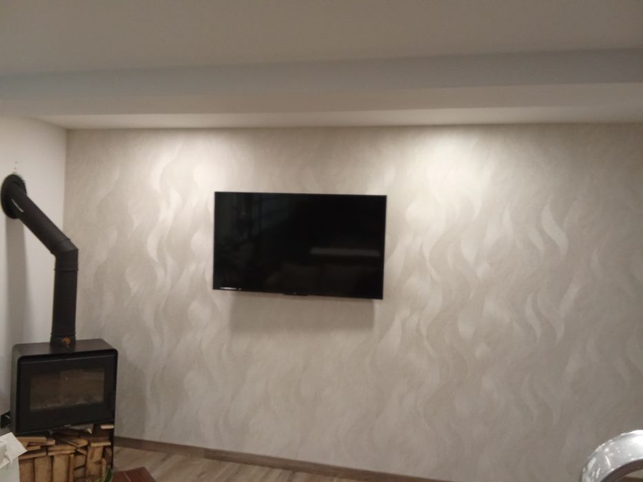 Aplicação de papel de parede