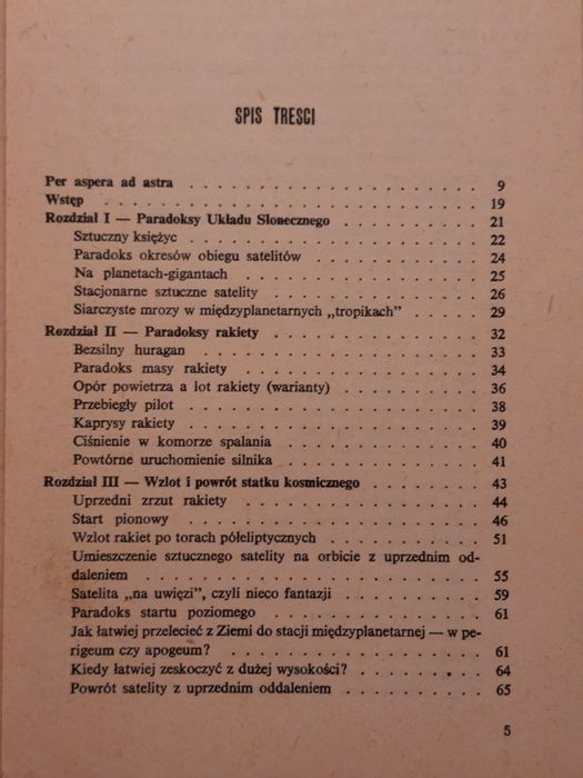 Ary Szternfeld Paradoksy kosmonautyki