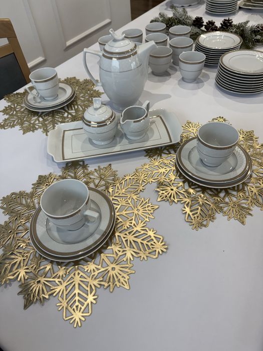 Serwis kawowy dla 12 os. 40 elementów Lubiana