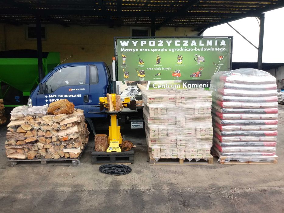 OPAŁ brykiet dębowy Gajewski , drewno kominkowe, PELLET ( JEST )