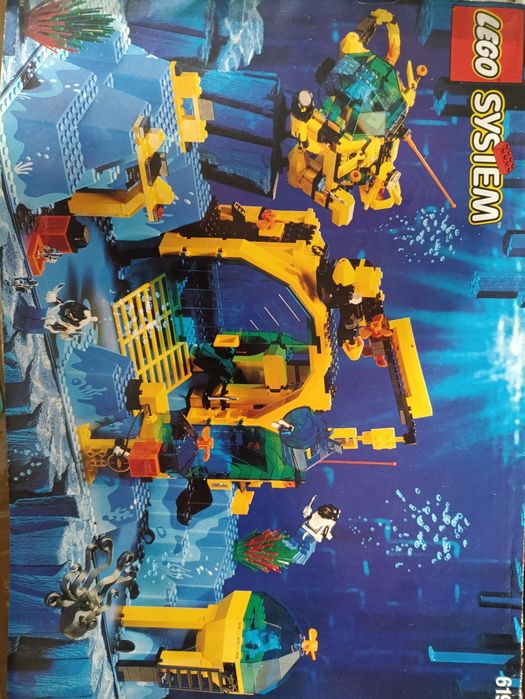 Manual de instruções do set Lego 6195 - Neptune Discovery Lab