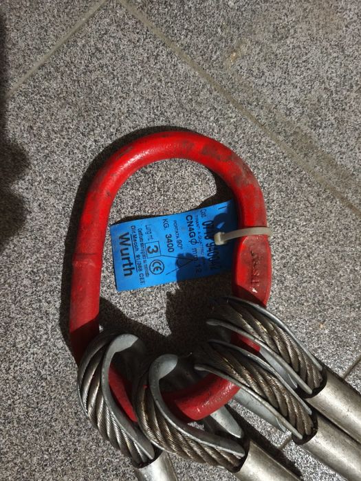 Linga em cabo de aço