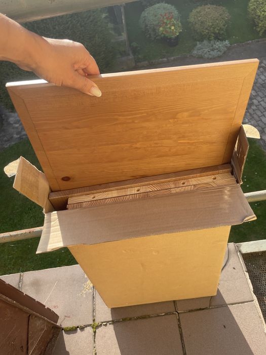 Ikea Hemnes nowa szafka nocna stolik  nieskładana