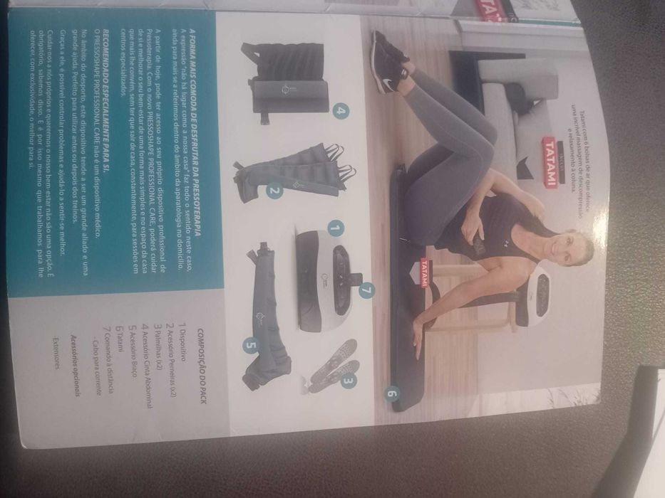 Máquina de pressoterapia profissional