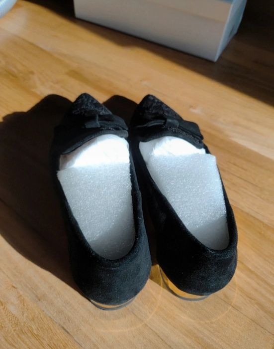 Baleriny czarne 37