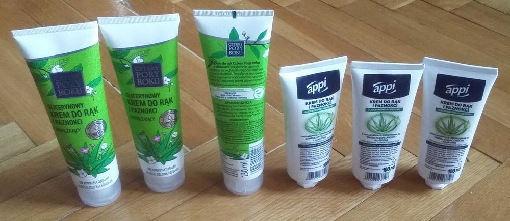 Krem do rąk - 6 sztuk