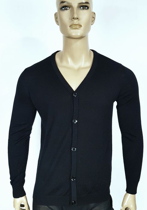 Samsoe Samsoe merino męski sweter kardigan rozmiar S/M