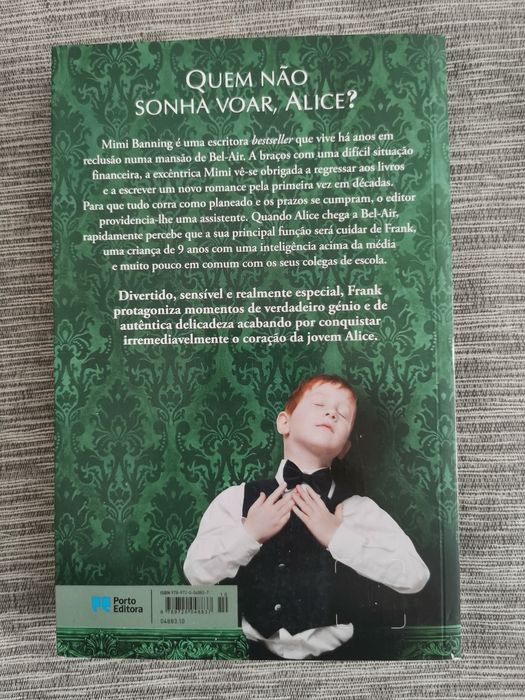 Quem Não Sonha Voar, Alice? (Julia Claiborne Johnson) - Porto Editora