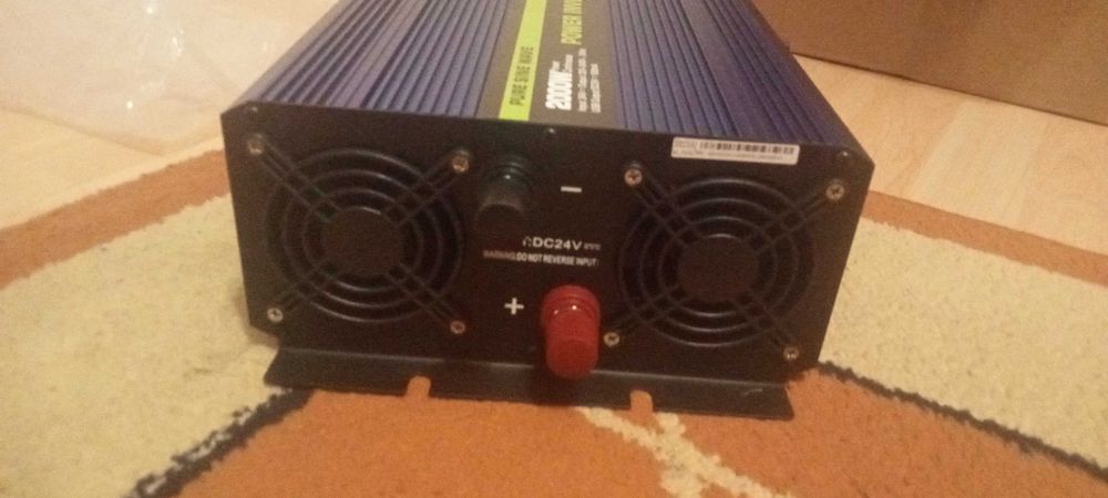 Inverter 24v. Привезений із Чехії.