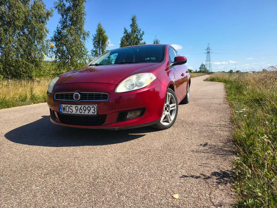 Fiat Bravo II 1.9 JTD 120 KM | 2007 | Bordowy | Hatchback