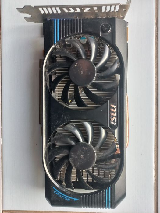 Відеокарта MSI psi-ex radeon hd7770 1024mb (з проблемою)