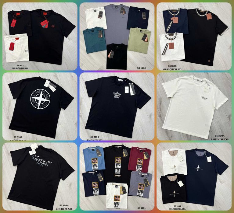 Ekskluzywne koszulki męskie – Boss, Loro Piana, Stone Island