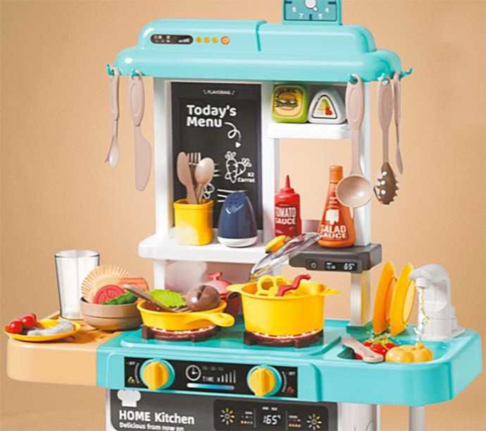 Інтерактивна дитяча кухня з ефектами 52 елементи