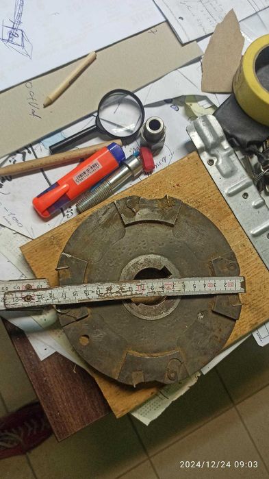 frez z nożykami wymiennymi głowica do rowków