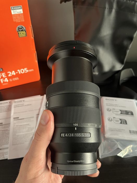 Sony FE 24-105mm F4 G OSS + Filtro UV