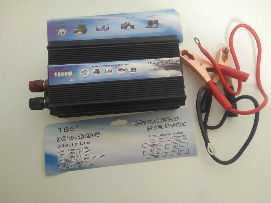Інвертор 12 вольт /220 вольт