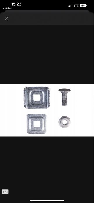 Uchwyt śrubowy Baks 100 szt