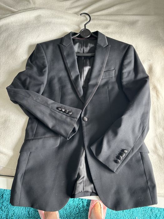 Czarna marynarka zakiet uniwersalny