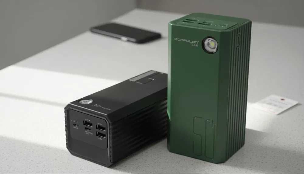 Power Bank Konfulon А22 50000mAh‼️Повербанк з ліхтариком