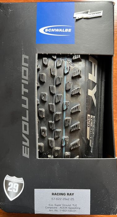 Opona Schwalbe Racing Ray 29x2.25 – Evo, Super Ground, TLE