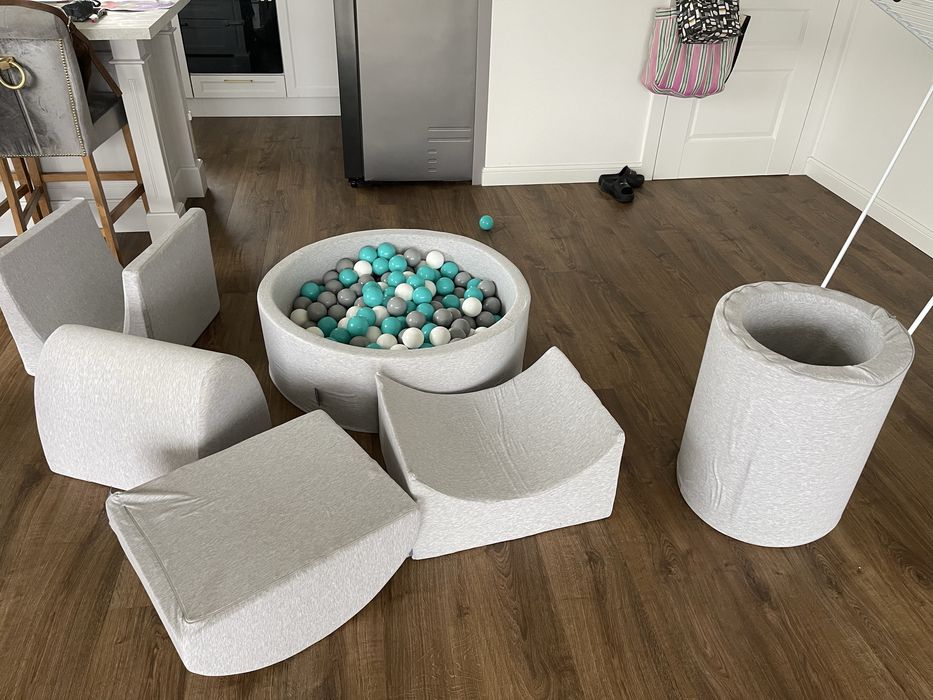 Kiddy moon piankowy plac zabaw domowy basen z kulkami