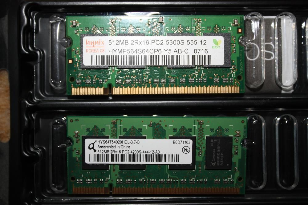 RAM DDR2 1GB do laptopa